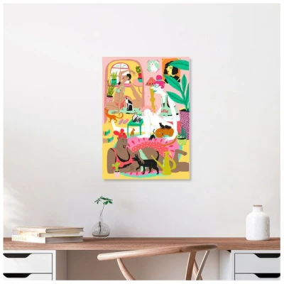 Photocircle Poster / Leinwandbild - Quarantäne (mit Mitbewohner*innen)