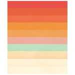 Photocircle Poster / Leinwandbild - Rainbow Chevrons II