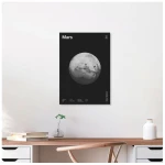 Photocircle Poster / Leinwandbild - Sonnensystem - Mars