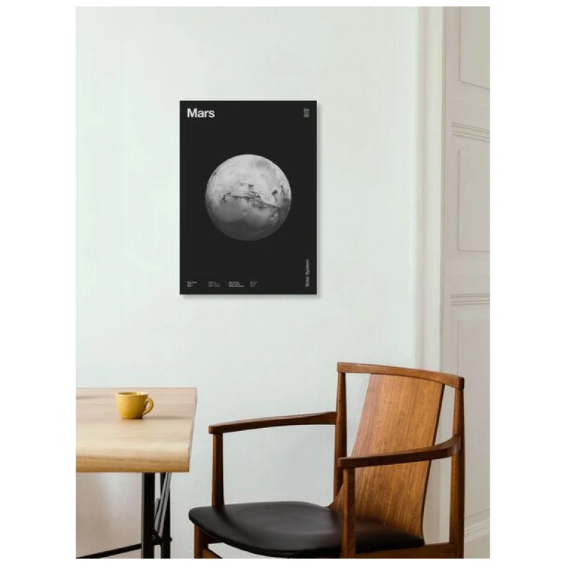 Photocircle Poster / Leinwandbild - Sonnensystem - Mars