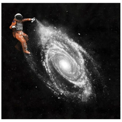 Photocircle Poster / Leinwandbild - Space Art