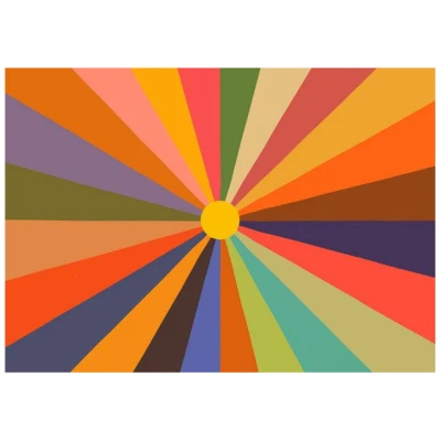 Photocircle Poster / Leinwandbild - Sun