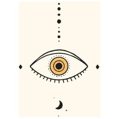 Photocircle Poster / Leinwandbild - Universe Eye