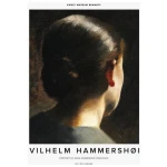 Photocircle Poster / Leinwandbild - Vilhelm Hammersh⌀i: Porträt von Anna Hammersh⌀i von hinten