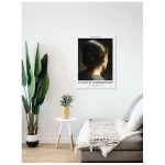 Photocircle Poster / Leinwandbild - Vilhelm Hammersh⌀i: Porträt von Anna Hammersh⌀i von hinten