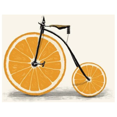 Photocircle Poster / Leinwandbild - Vitamin