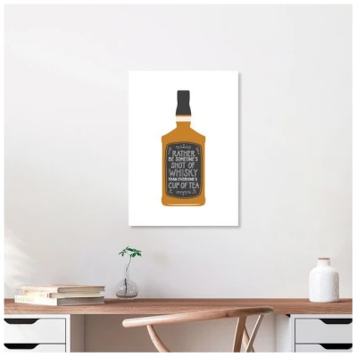 Photocircle Poster / Leinwandbild - Whisky Shot