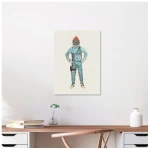Photocircle Poster / Leinwandbild - Zissou in Space