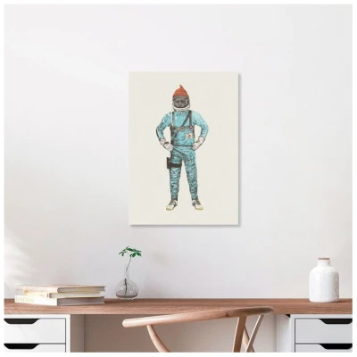 Photocircle Poster / Leinwandbild - Zissou in Space