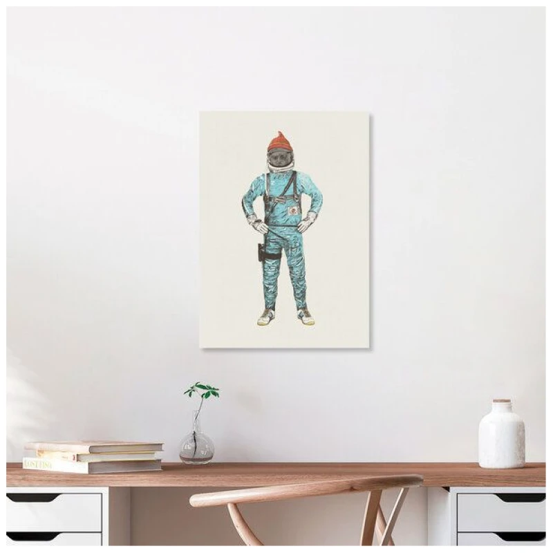 Photocircle Poster / Leinwandbild - Zissou in Space