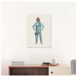 Photocircle Poster / Leinwandbild - Zissou in Space