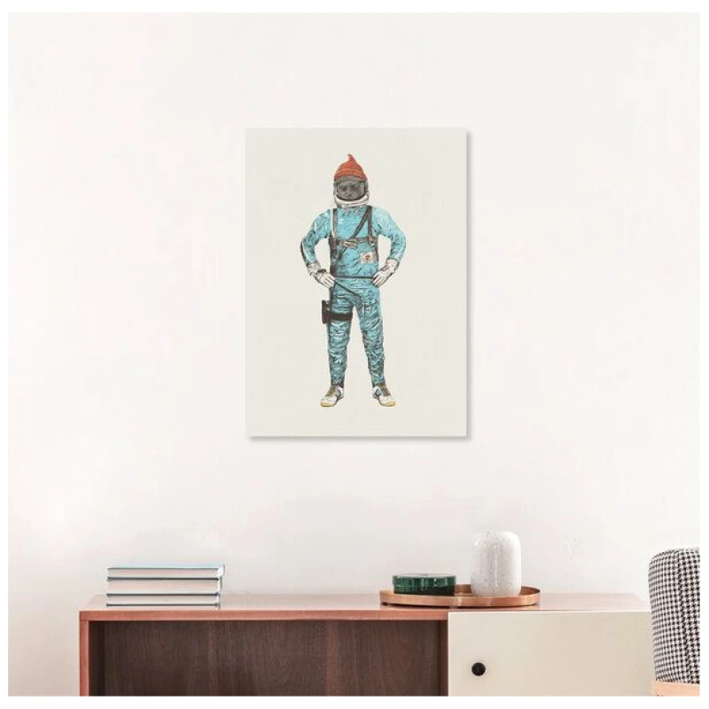 Photocircle Poster / Leinwandbild - Zissou in Space