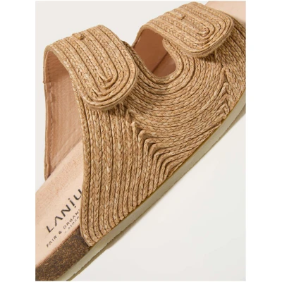 Raffia Pantolette