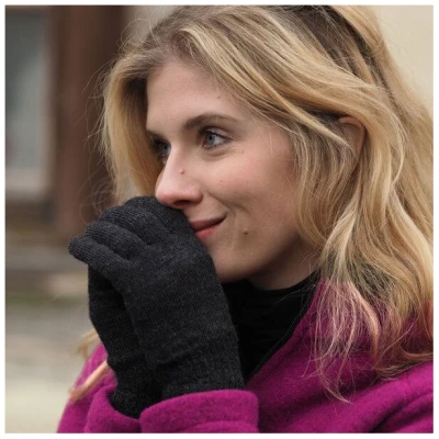 Reiff Fingerhandschuhe aus Merinoschurwolle