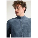 Rifò - Circular Fashion Made in Italy Cardigan aus recyceltem Denim - Duccio