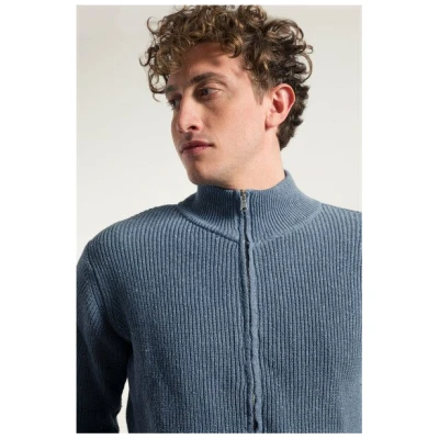 Rifò - Circular Fashion Made in Italy Cardigan aus recyceltem Denim - Duccio