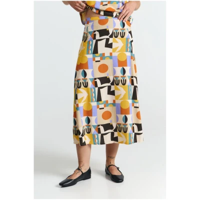 Rock Borneo Print Vibes Orange
