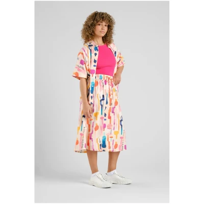 Rock Klippan Summer Abstract Pink