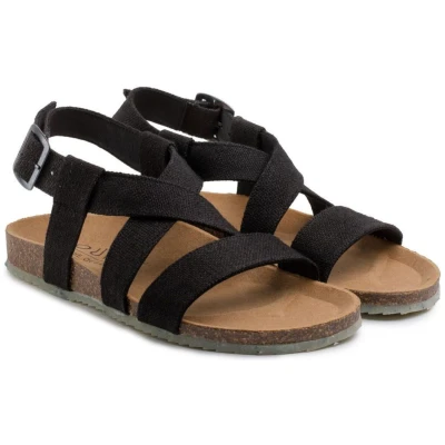 Sandale Sand Dark Schwarz