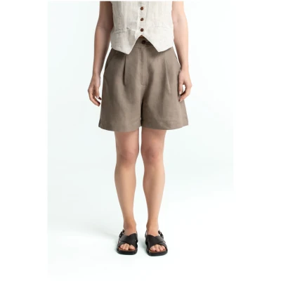 Short Makeda Leinen