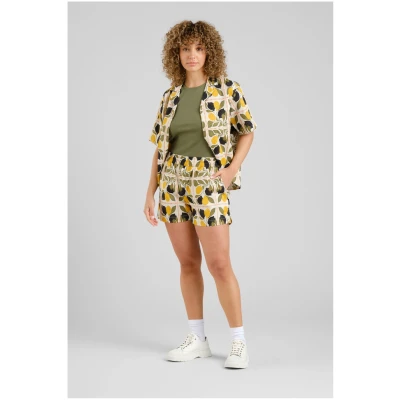 Shorts Aspudden Lemon Tiles Gelb