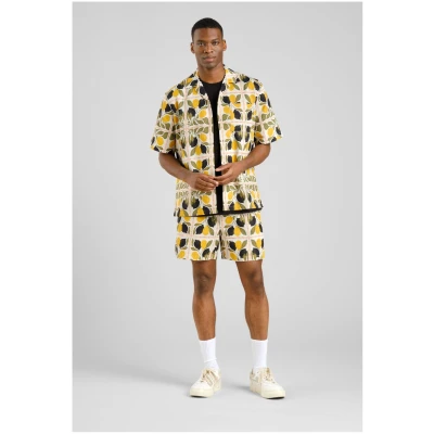 Shorts Essingen Lemon Tiles Gelb