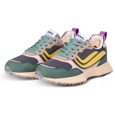 Sneaker G-Marathon Multi Mesh Green/Grey/Yellow