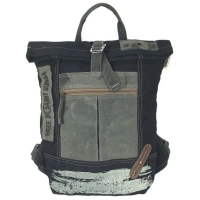 Sunsa Rucksack Canvas Backpack. Vintage Cityrucksack