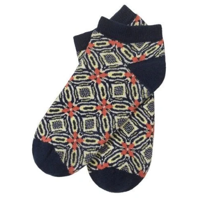 TRANQUILLO Sneakersocken mit sommerlichem Muster, GOTS zertifiziert (S25ACS04)