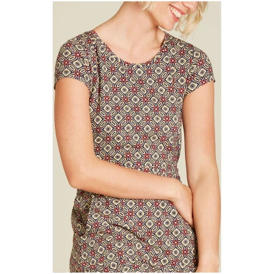 Tailliertes Minikleid aus Jersey