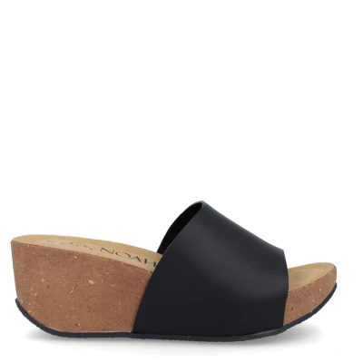 Vegane Sandale Rossella Black, Farbe: Schwarz, Schuhgröße: 40