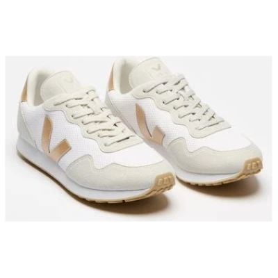 Veja Vegane Damen-Sneaker SDU REC Alveomesh White Platin