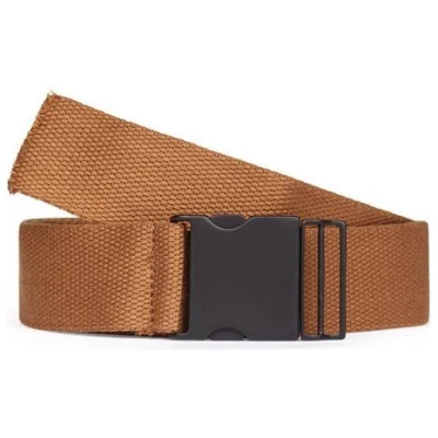 Will's Vegan Shop 4cm Tencel Metall-Clip-Gürtel