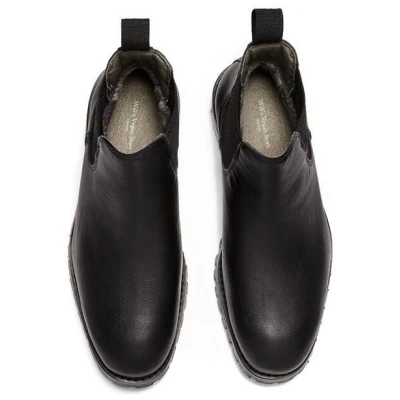 Will's Vegan Shop Isolierte Wasserdichte Chelsea Boots