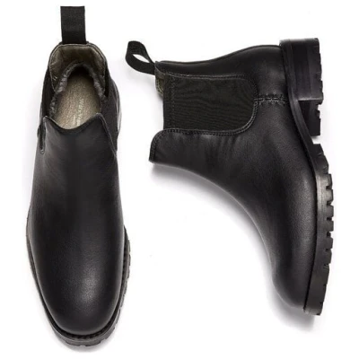 Will's Vegan Shop Isolierte Wasserdichte Chelsea Boots