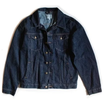 Will's Vegan Shop Recycelte Denim-Jacke Herren
