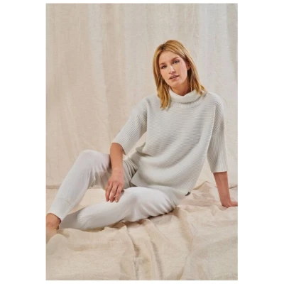YOU LOOK PERFECT Merino Loungewear Set "Rollkragenpullover Bailey & Strickhose Bella"