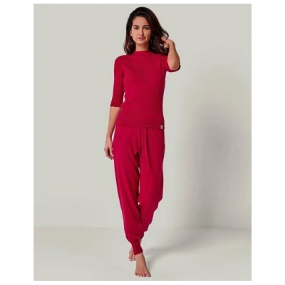 YOU LOOK PERFECT Merino Loungewear Set "Strickpullover Daria & Strickhose Bella"