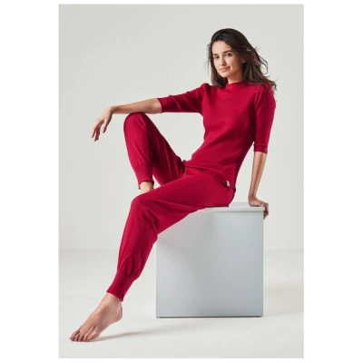 YOU LOOK PERFECT Merino Loungewear Set "Strickpullover Daria & Strickhose Bella"