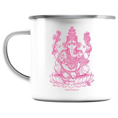 YogiCompany Ganesha - Emaille Tasse