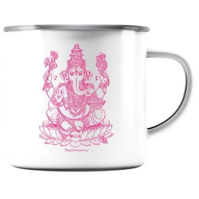YogiCompany Ganesha - Emaille Tasse