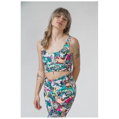 YogiLiebe Yoga double wende Bra "Shanti" aus Bio-Baumwolle