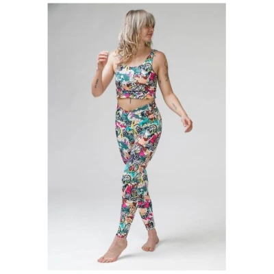 YogiLiebe Yoga double wende Bra "Shanti" aus Bio-Baumwolle