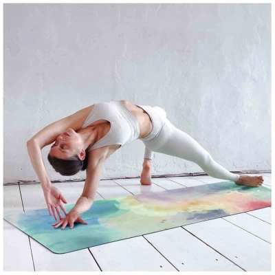 Yosana Yogamatte Naturkautschuk Aktionsset (4-Teilig)