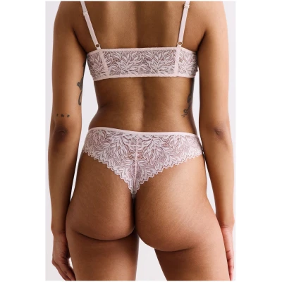 erlich textil Dreamy Lace High Waist Brazil String für Frauen aus Polyamid (teilw. abbaubar)