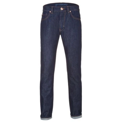 goodsociety Mens Slim Straight Jeans Raw One Wash