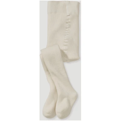 hessnatur Baby Plüsch Strumpfhose aus Bio-Baumwolle - natur - Größe 62/68