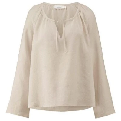 hessnatur Bluse Oversize aus reinem Leinen