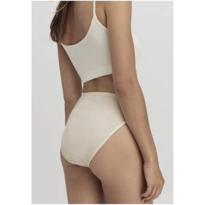 hessnatur Damen Bustier 2er-Set PURE NATURE aus Bio-Baumwolle - natur - Größe 34