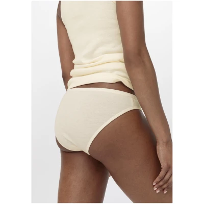 hessnatur Damen Slip Low Cut 2er-Set PURE NATURE aus Bio-Baumwolle - natur - Größe 34